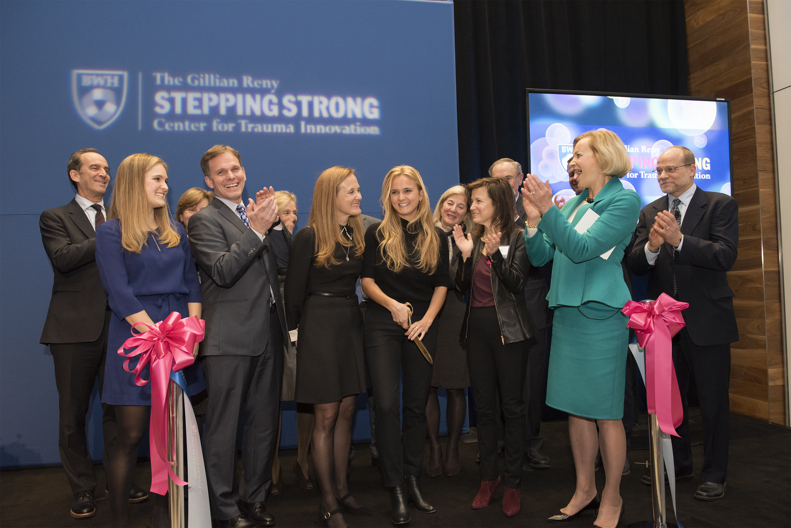 Audrey Reny Epstein And Her Family Celebrate The Establishment Of The Gillian Reny Stepping Strong Center For Trauma Innovation At Brigham And Women’s Hospital