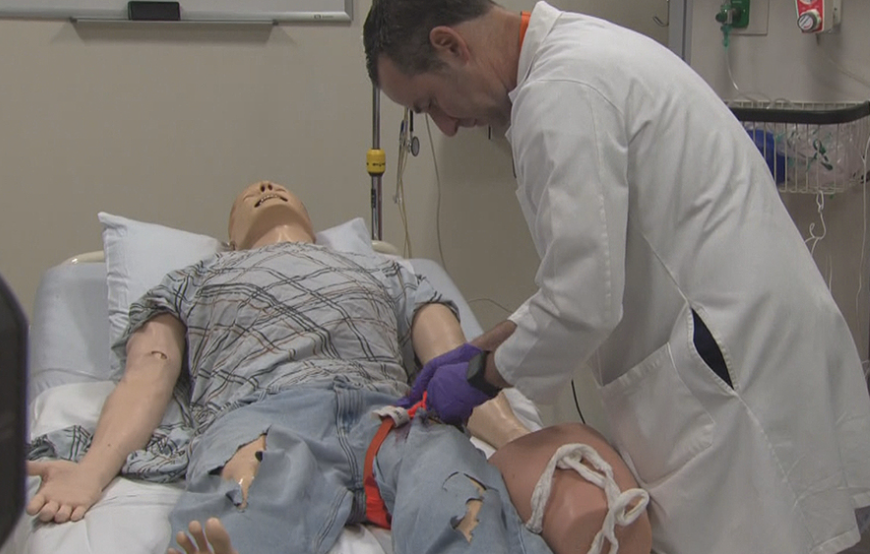 ‘We All Need To Step Up’: Boston Doctors Teach Ukrainians How To Treat Wounds Of War
